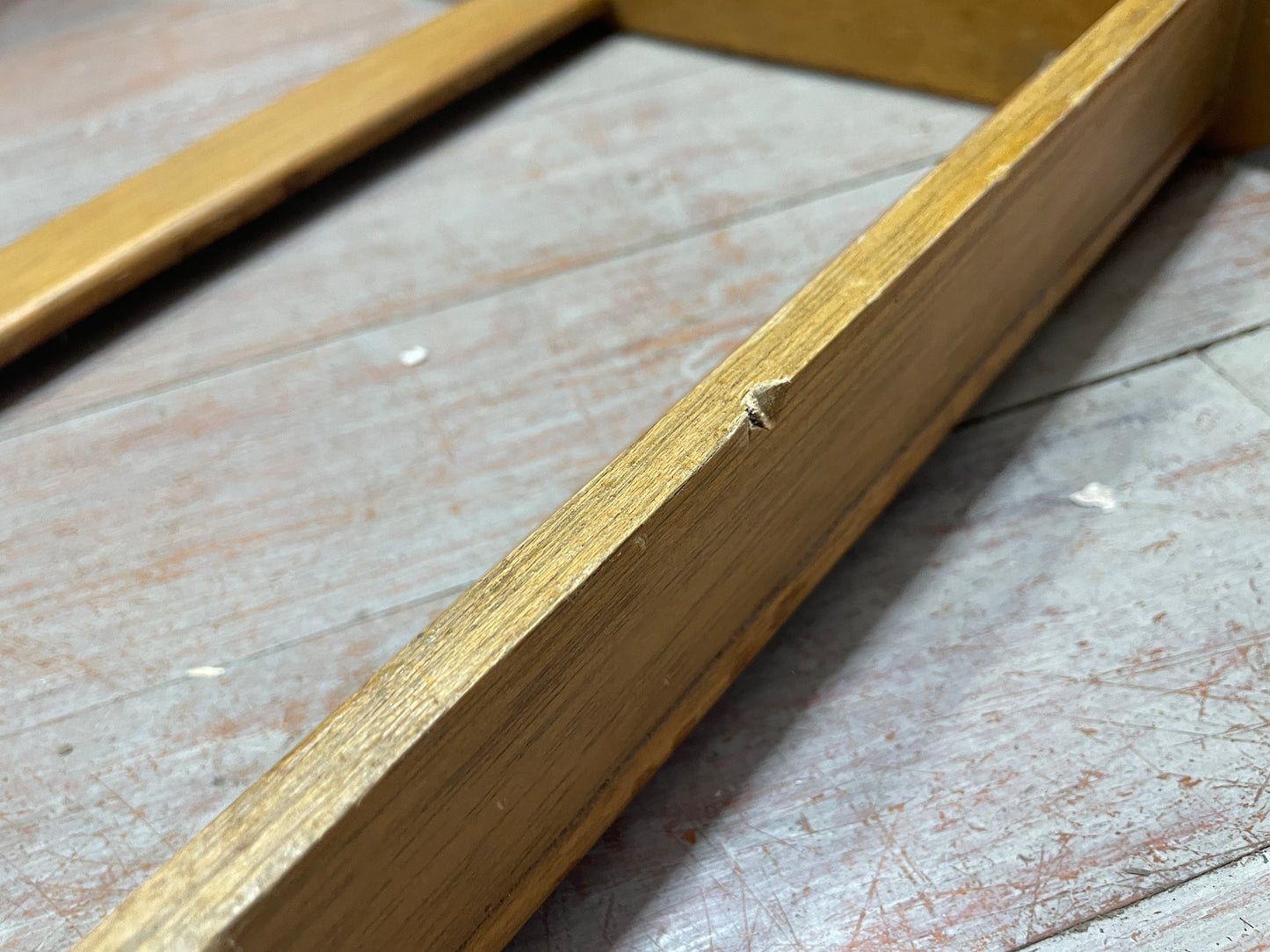Small Magazine Rack - 12 3/4" Long x 2" Deep x 14" Tall