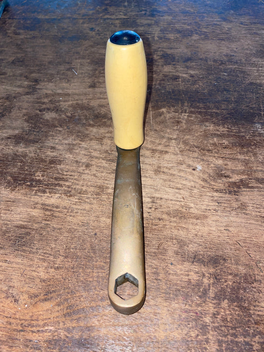Vintage Merriman Bronze Winch Handle 6 1/2” Long