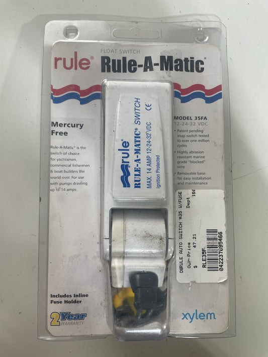 Rule A Matic Float Switch MODEL 35FA - NEW