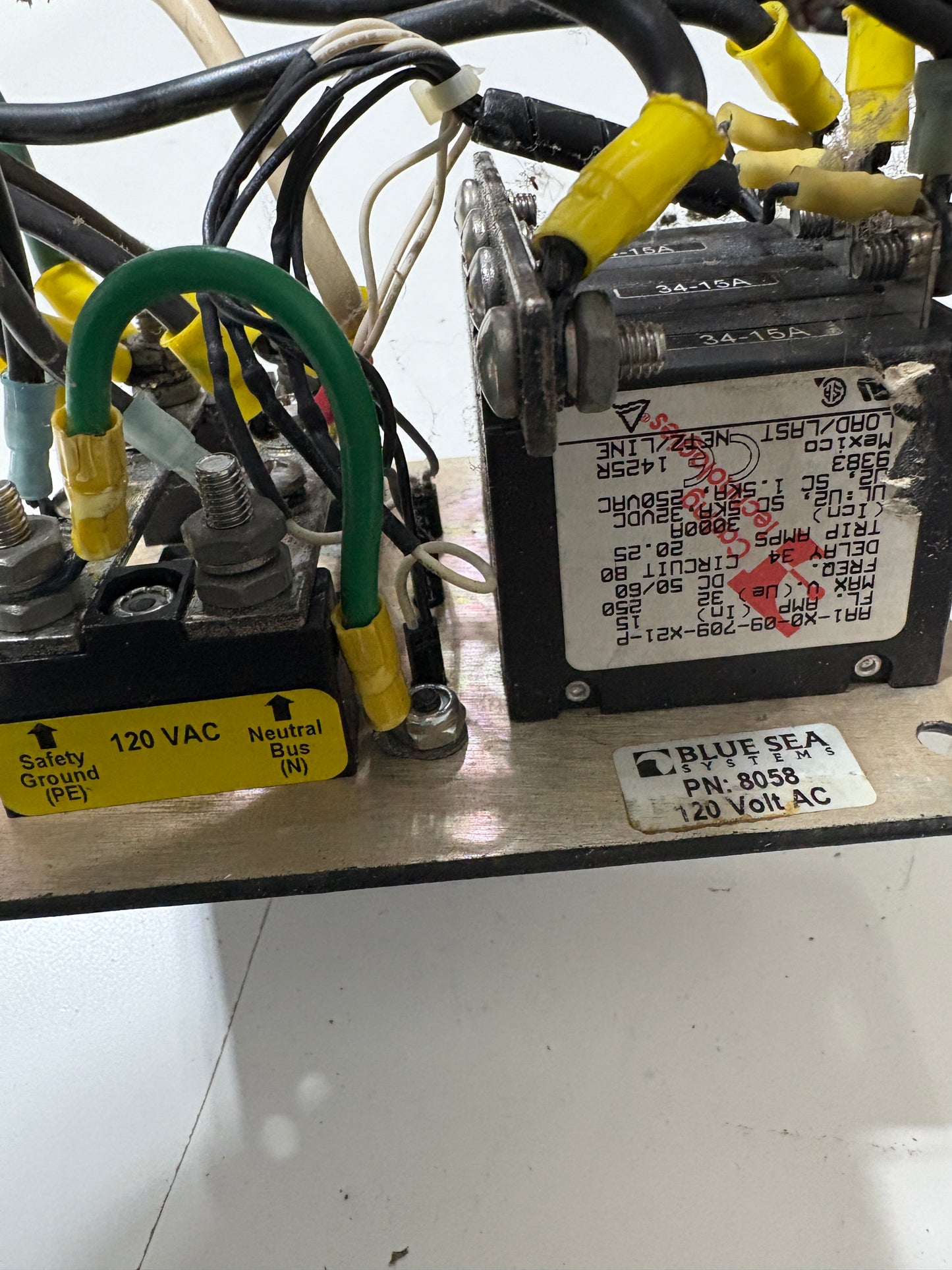 Blue Sea System 120 Volt Panel