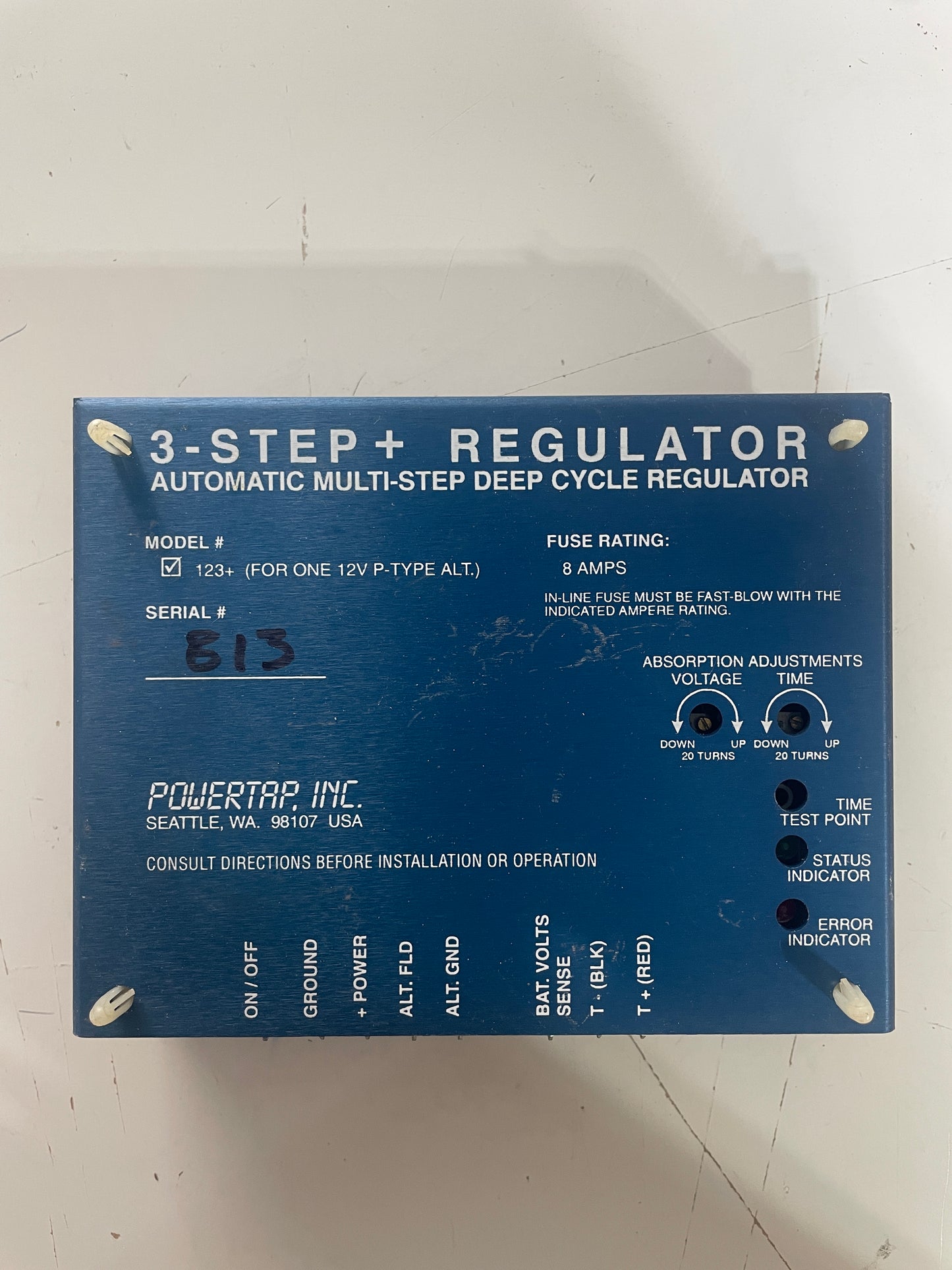 3 Step &amp; Regulator MODEL 213+