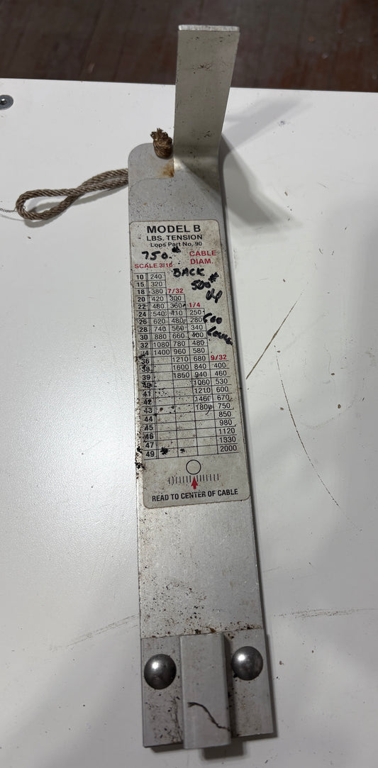 Loos & Co INC. Model A OR  B LBS. Tensioner