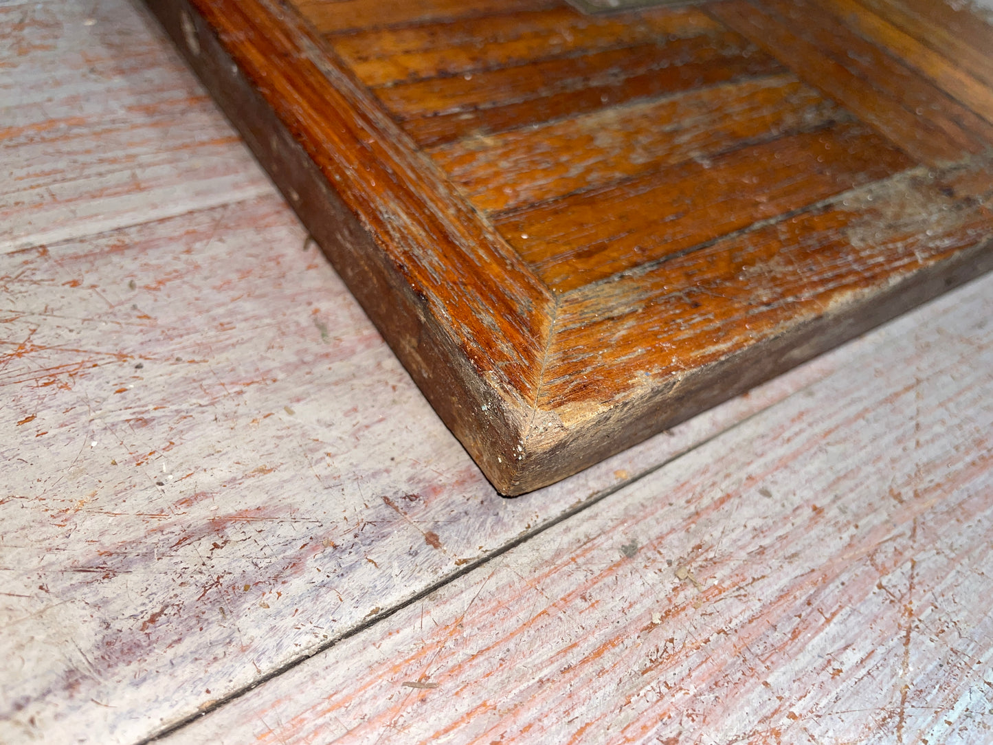 Teak parquet Floor Hatch -- 9" x 9" x 3/4" -- #205