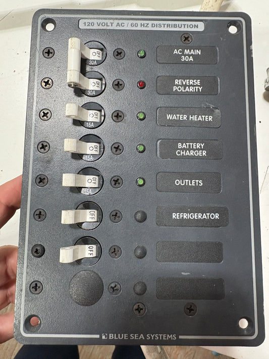 Blue Sea Systems 7 Switch Panel