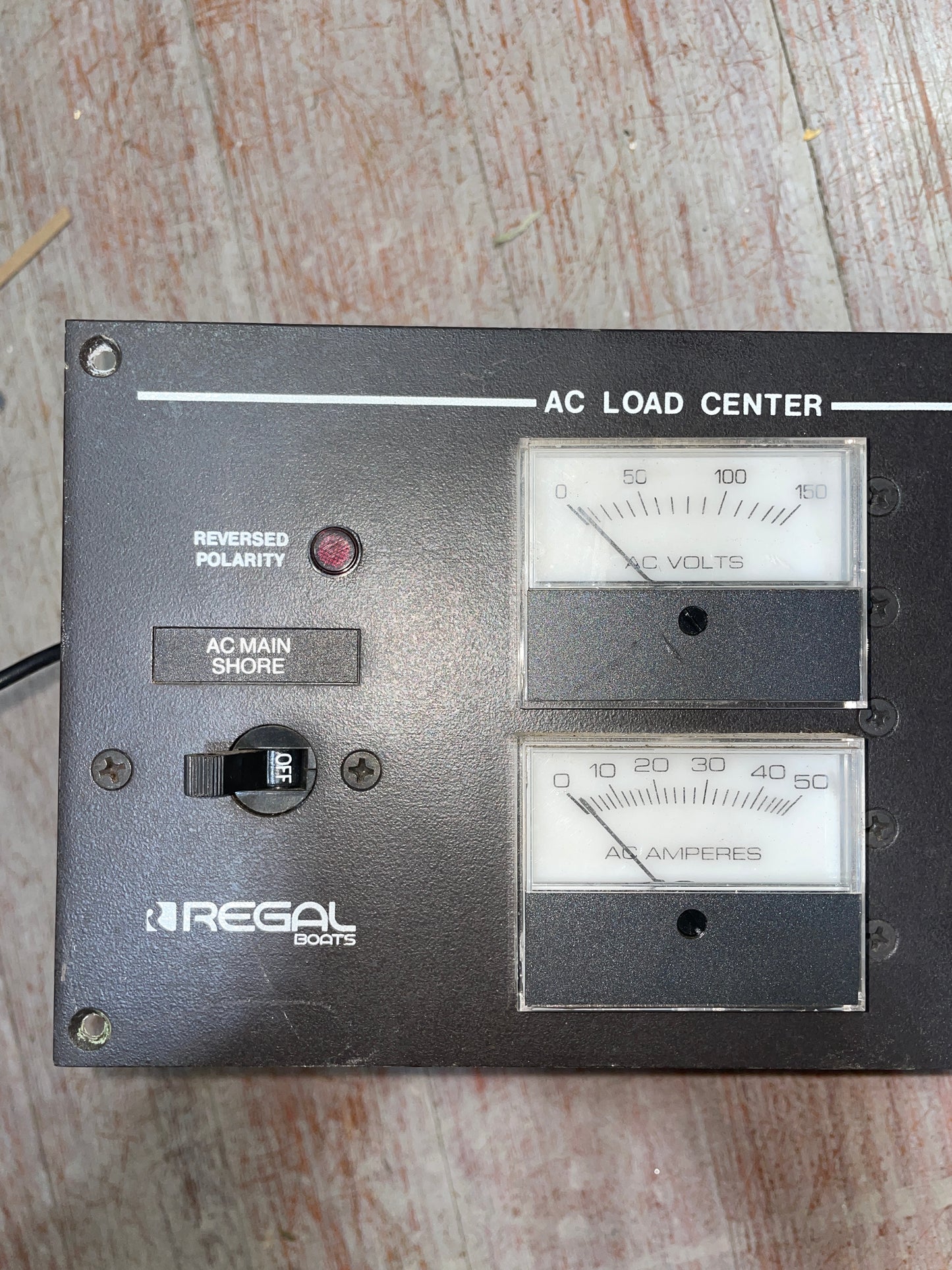 Regal AC Load Center Panel MODEL 96-5002RM3