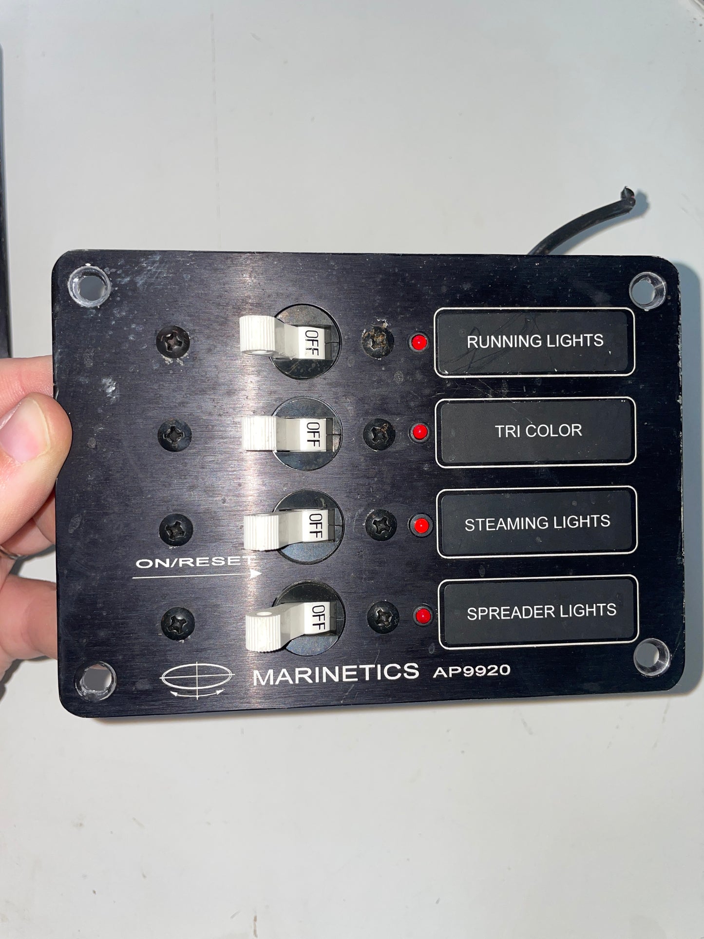 Marintics 4 Switch Panel - 2 STYLES AVAILABLE