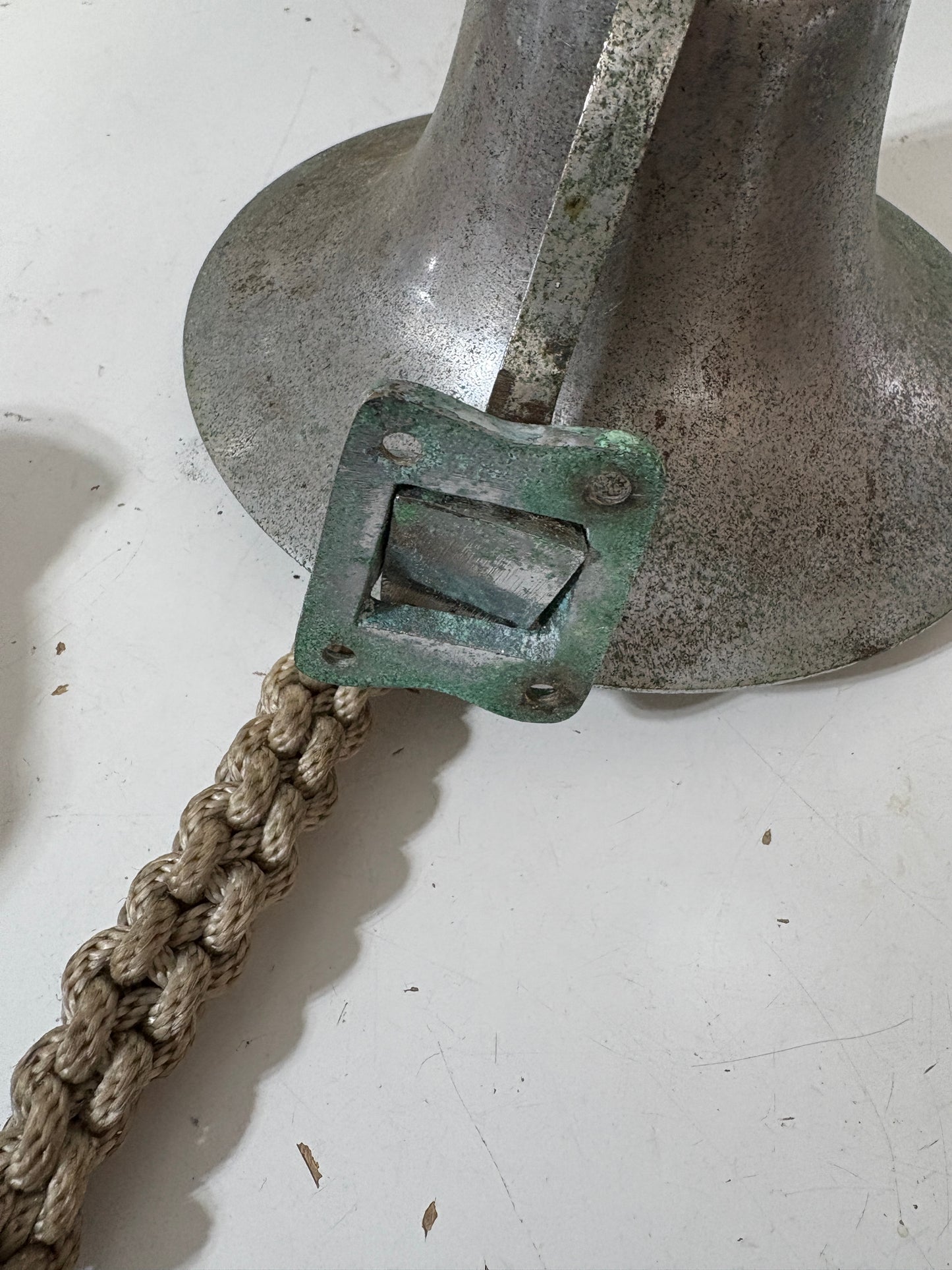 6" Chromed Bronze Ships Bell -- #9