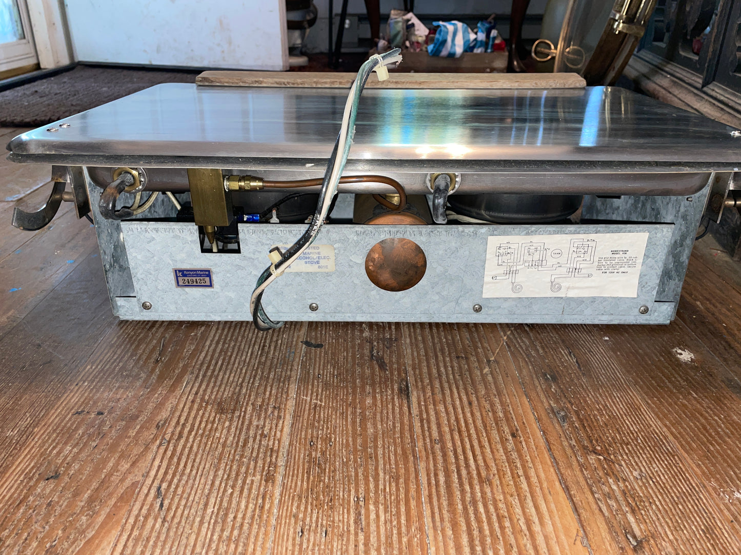 Kenyon 2 Burner Combination Alcohol/Electric Stove Model 406 Sailboat