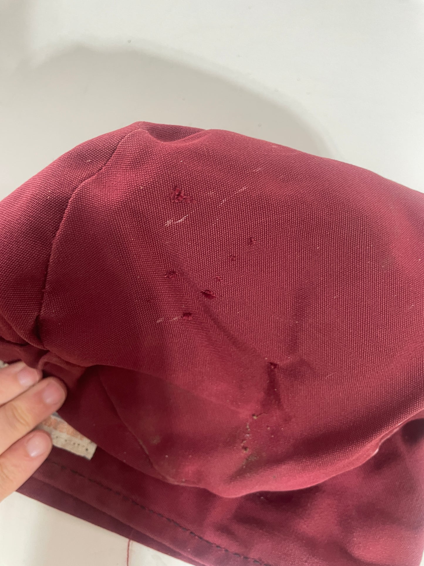 Burgundy Winch Cover - 7" Diameter Round