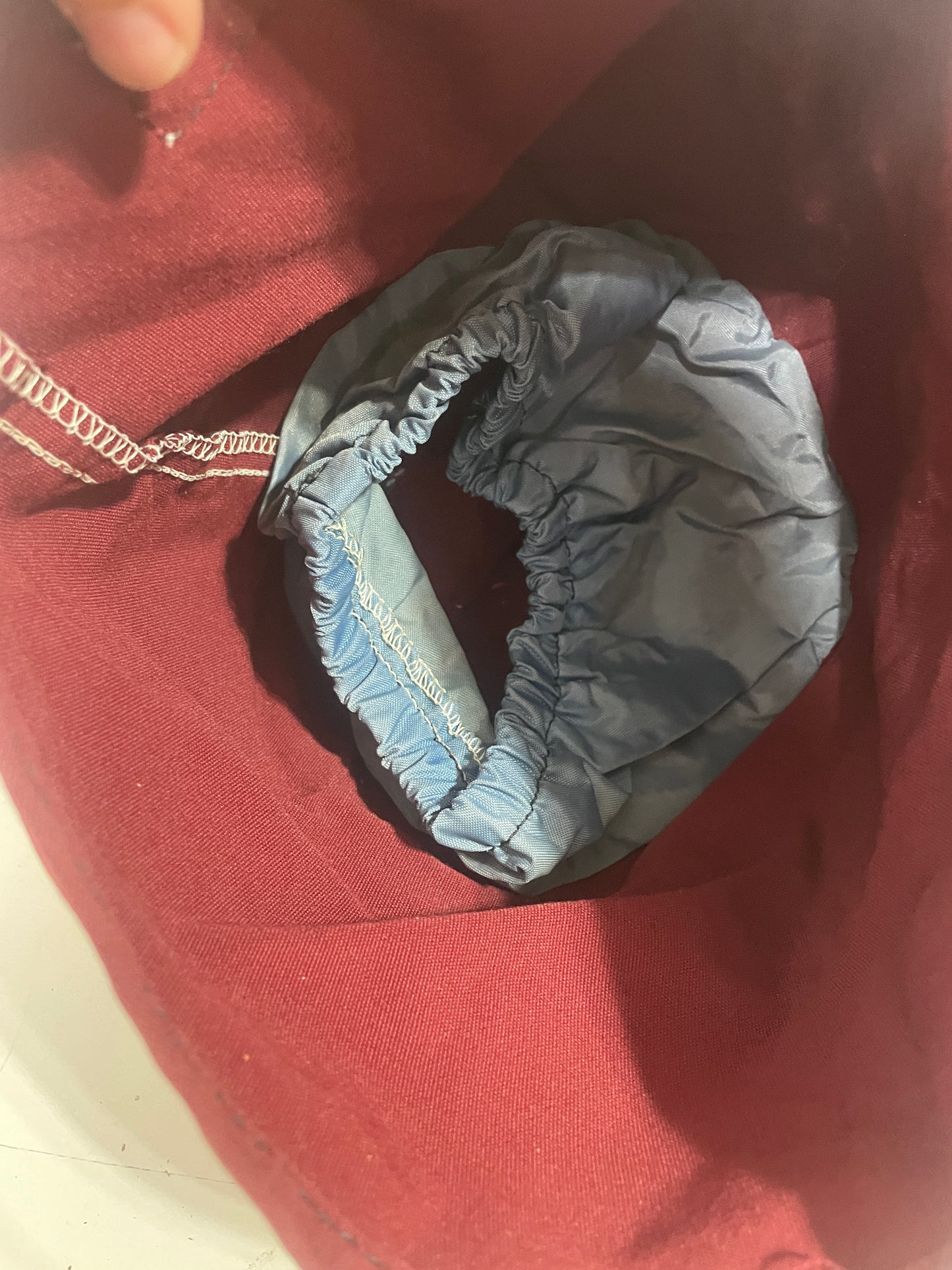 Burgundy Winch Cover - 7" Diameter Round