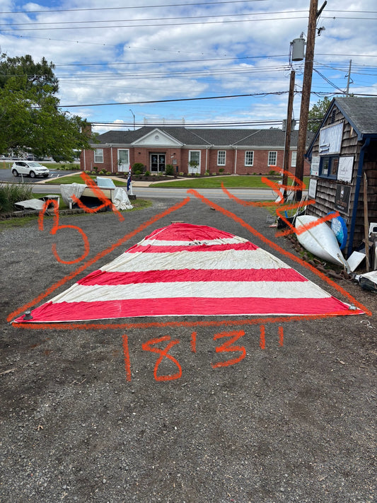 Symmetrical Spinnaker 34’ x 34’ x 18’3”