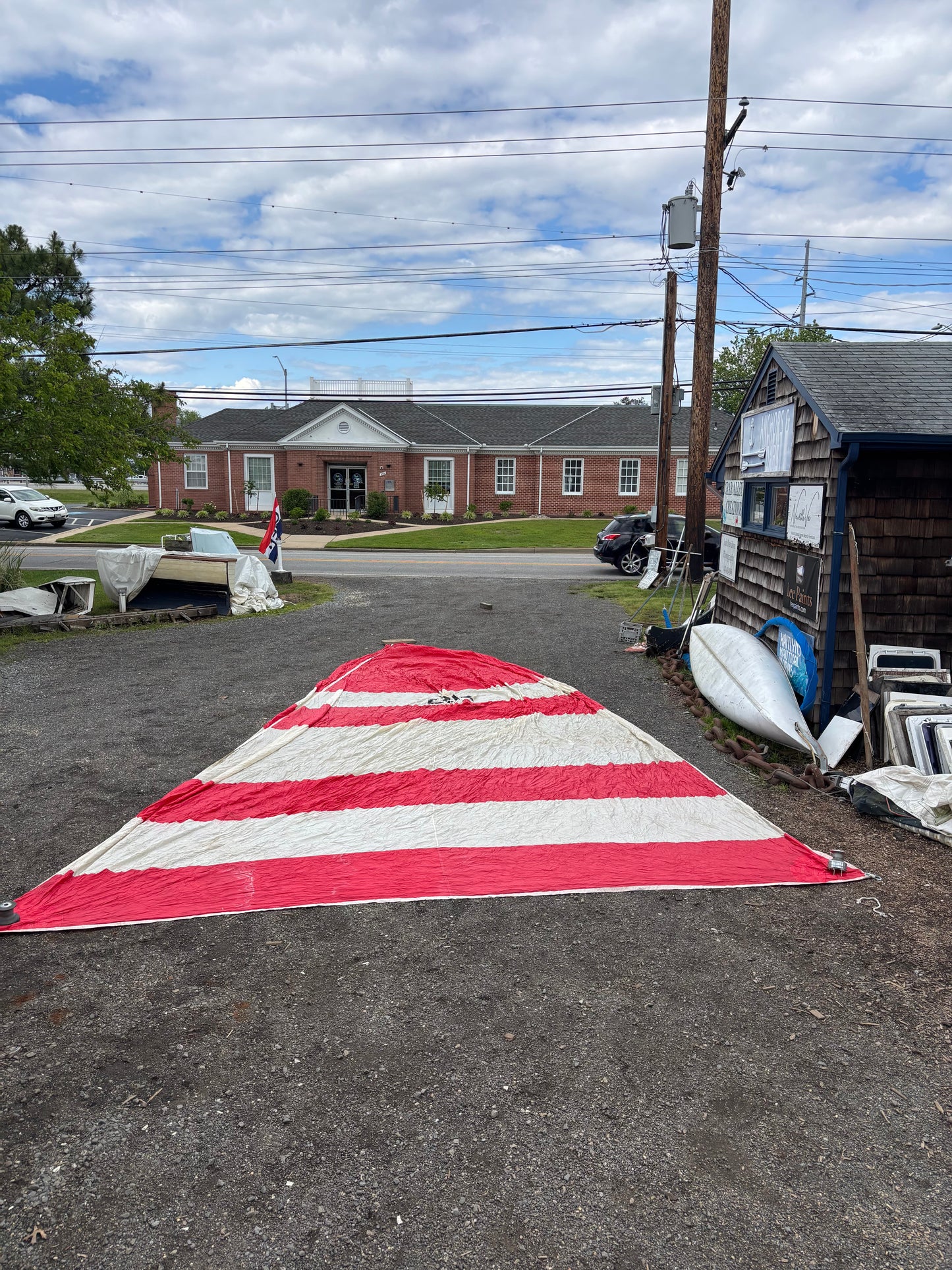 Symmetrical Spinnaker 34’ x 34’ x 18’3”