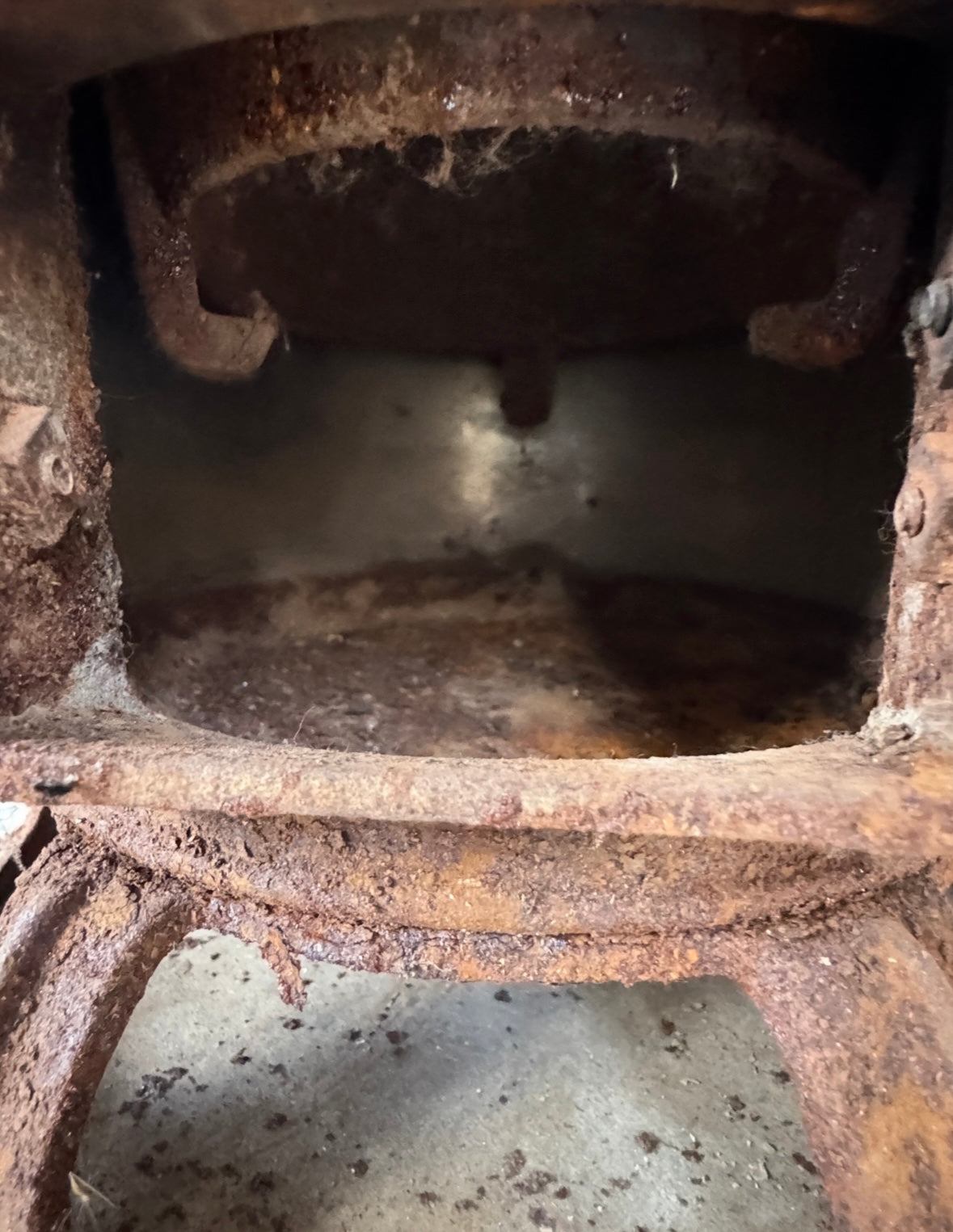 Vintage Cast Iron Fatsco Tiny Tot Wood Stove - Alden Priscilla 1971