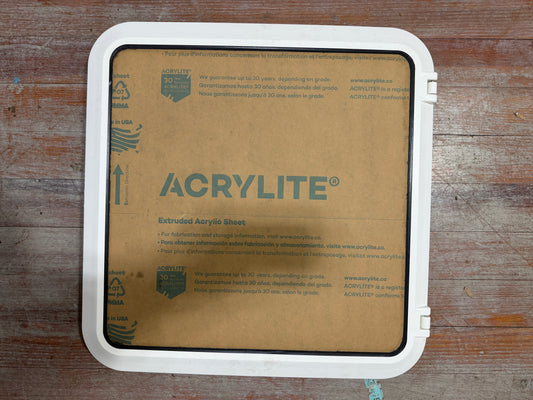 NEW BOMAR 19 3/4" SQUARED HATCH