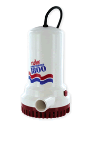 RULE INDUSTRIES 1800 GPH Automatic Sump/Bilge Pump, 110V AC NEW