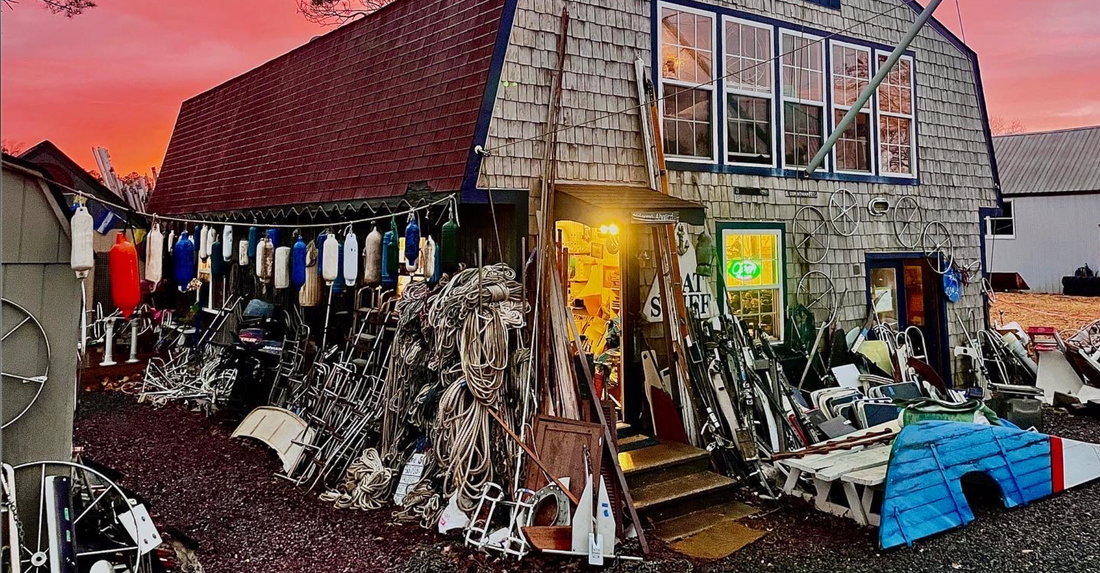 Nautical Home Decor & Used Sailboat Parts Store, Anchors & Oars