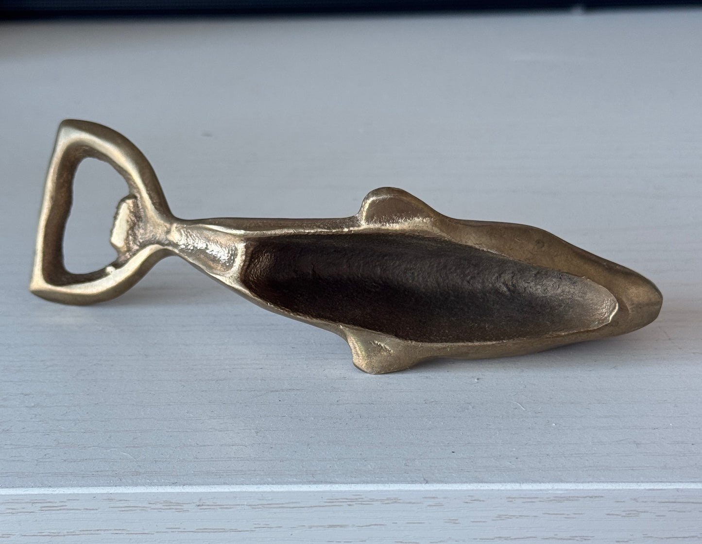 Solid Bronze Whale Bottle Opener - Made in USA
