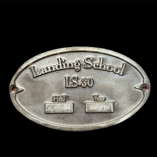 landing school LS 30 plate