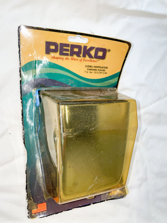 Perko Cowl Ventilator Chrome Plated - NEW - PN 1312-dp-chr