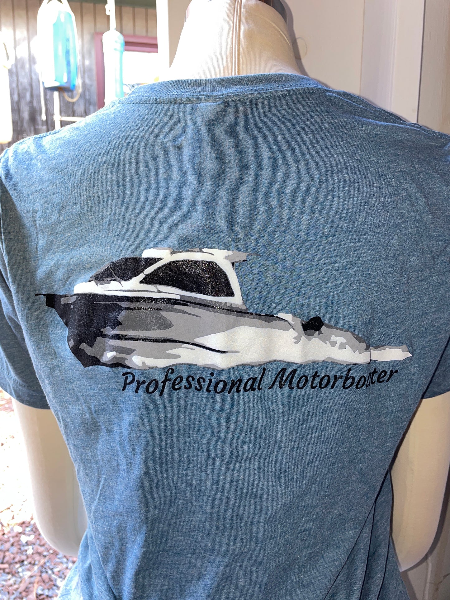 Anchors & Oars "Professional Motorboater" T Shirt tshirt