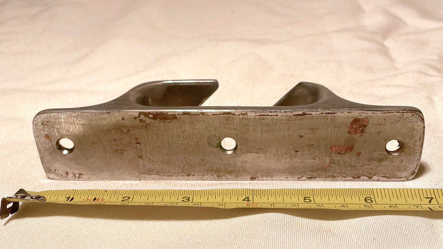 Chock - Chromed Bronze 7" Chock Cleat