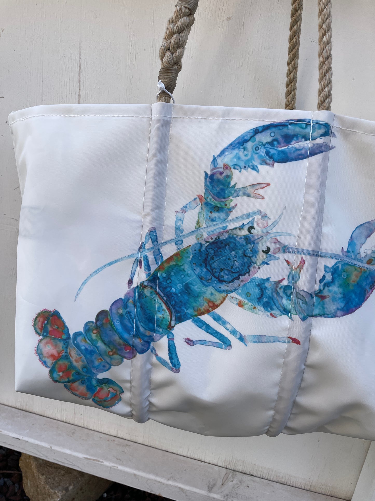 Sea Bags Maine Multicolor Lobster Large Tote