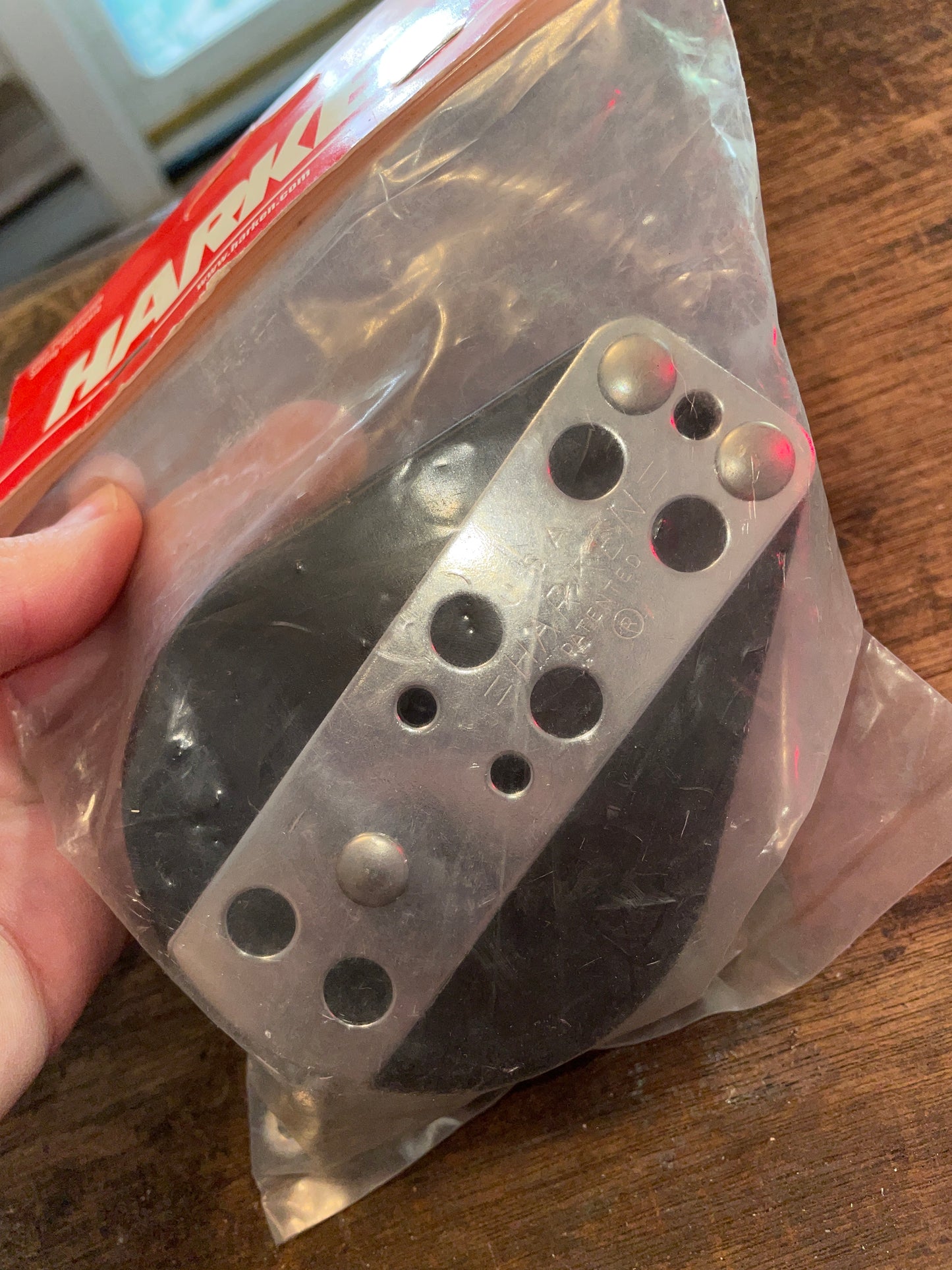 Harken 3” Sheave - 1/2” Line Cheek Block-NEW