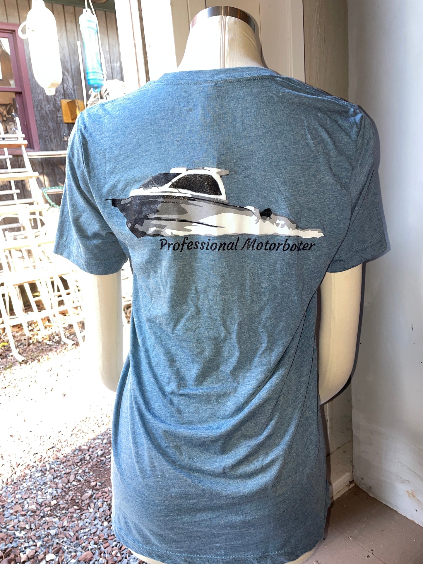 Anchors & Oars "Professional Motorboater" T Shirt tshirt