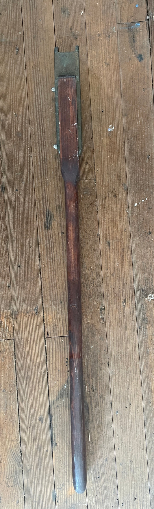Teak Tiller Handle With Bronze Bracket Off O'day 25