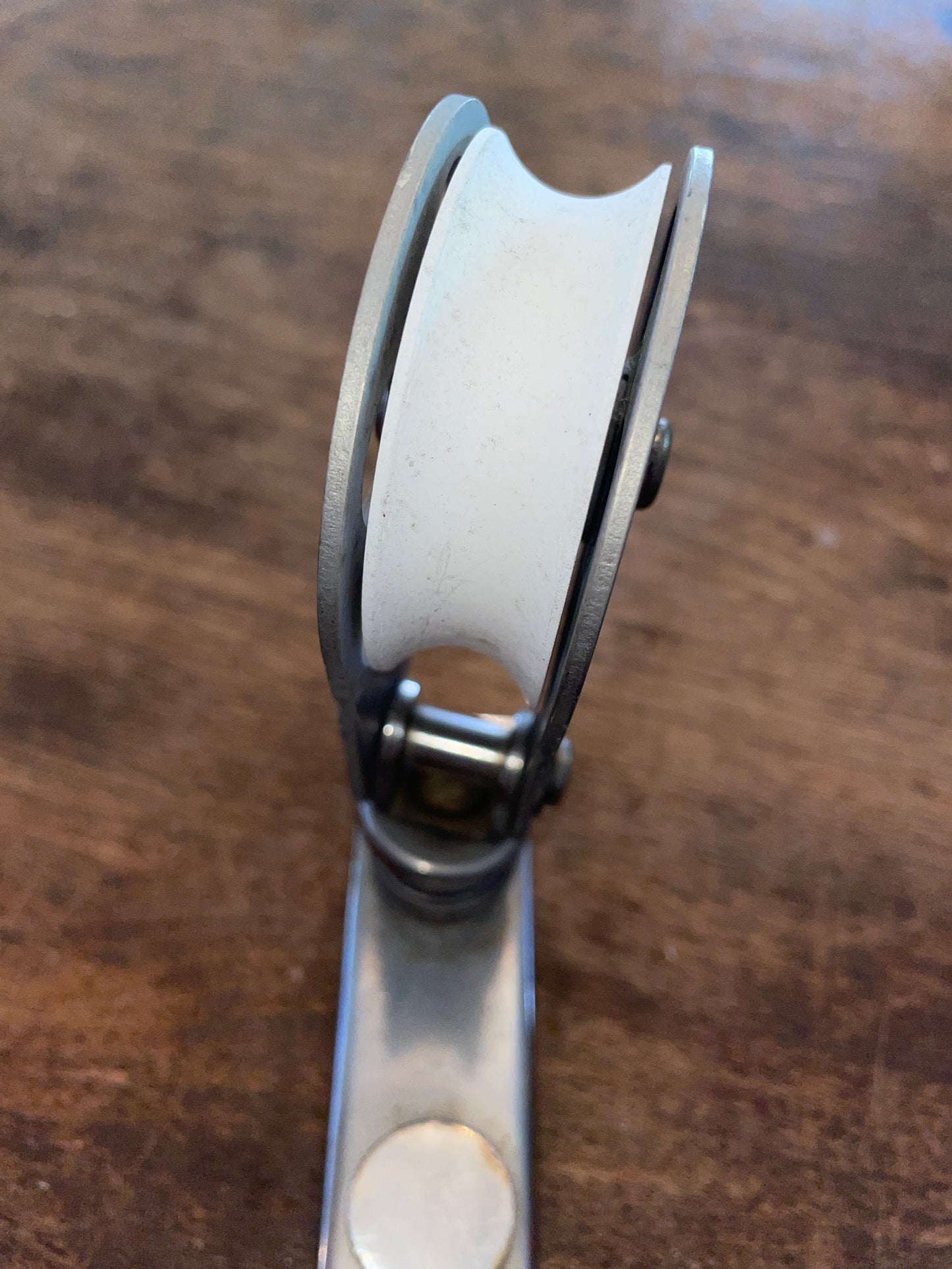 Schaefer Spring Loaded Single Block With 1” Track Car -2 1/2” Sheave - 5/8” Line