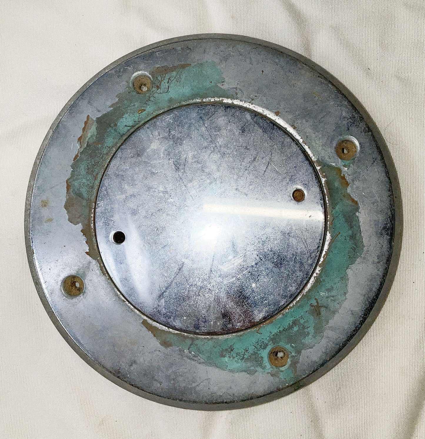 Nicro Marine Bronze Deck Plate 4"