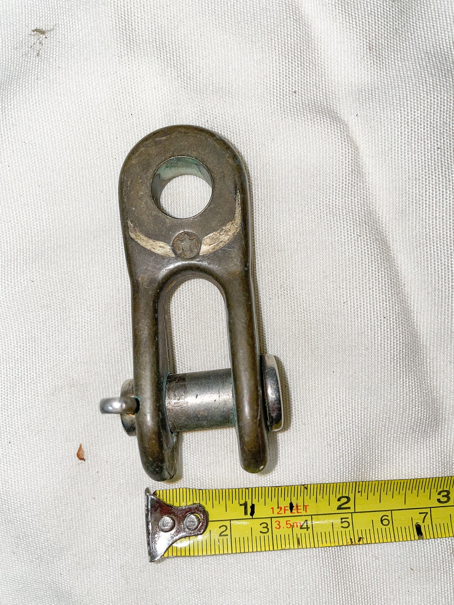 Merriman Bronze Eye Jaw Toggle With Pin 1/2" 3 1/8" L