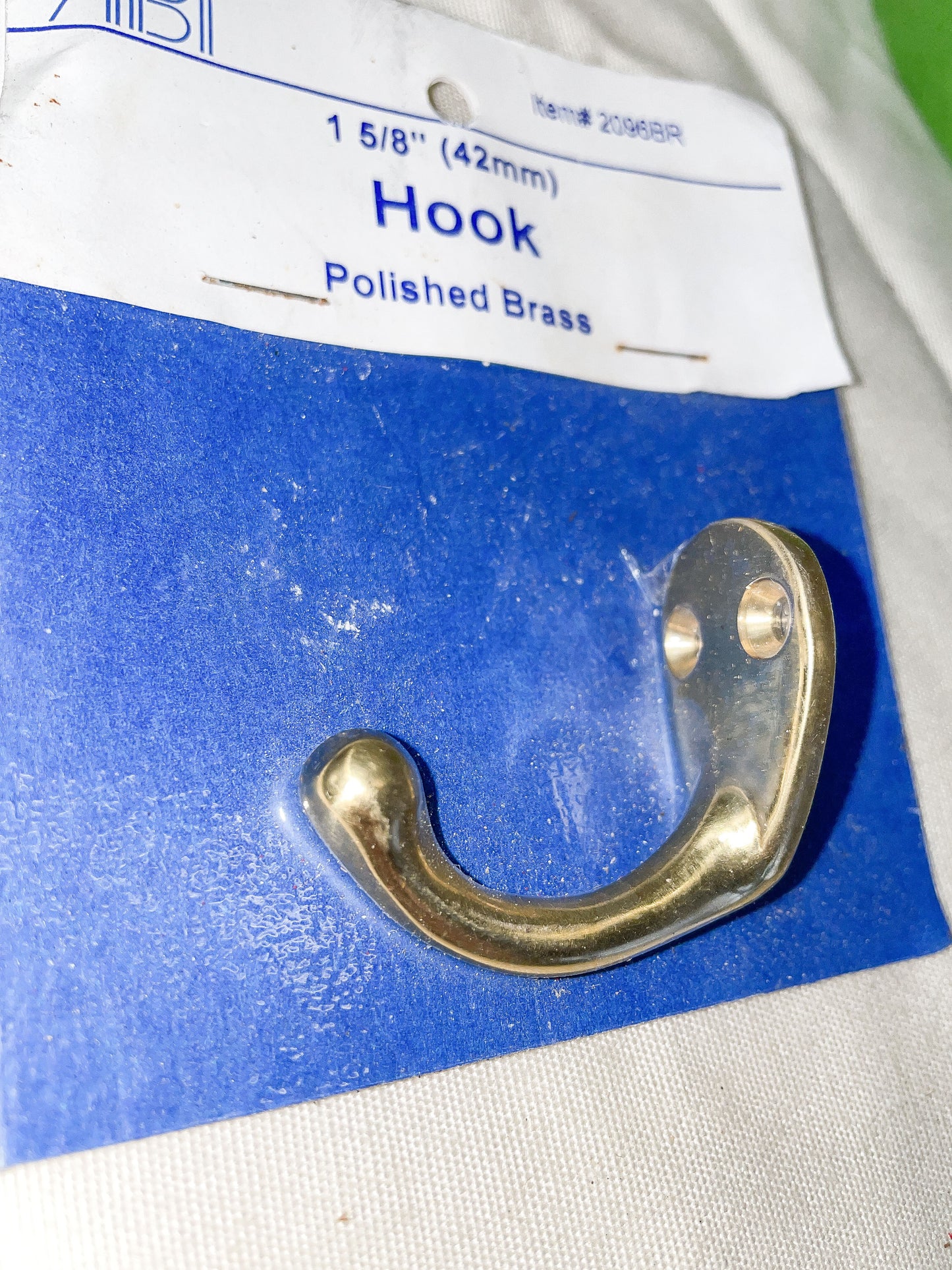 Polished Brass Hook