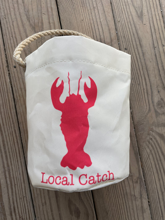 Sea Bags Maine Baby Gift Set Bucket Bag -Lobster