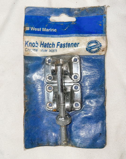 West Marine Knob Hatch Fastener Chrome - NEW - PN 342875
