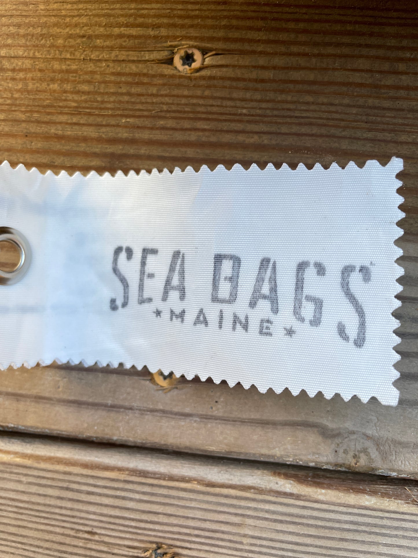 Sea Bags Maine Shoreline Tie-Dye Pillow