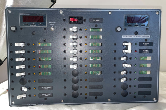 Blue Sea Systems AC/DC Electrical Panel 26 Toggle Position