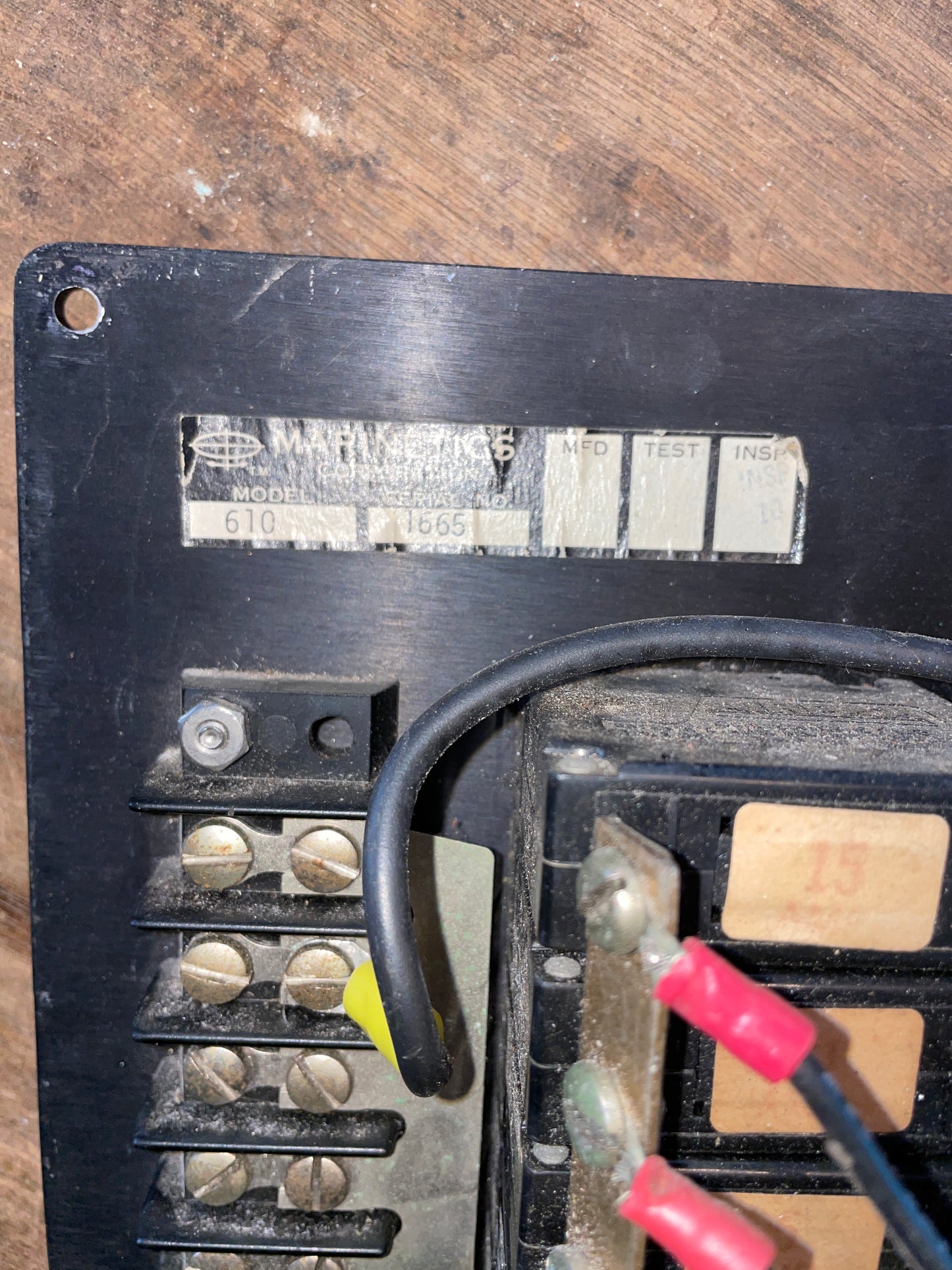 Marinetics Corp. Master Power DC Control Panel