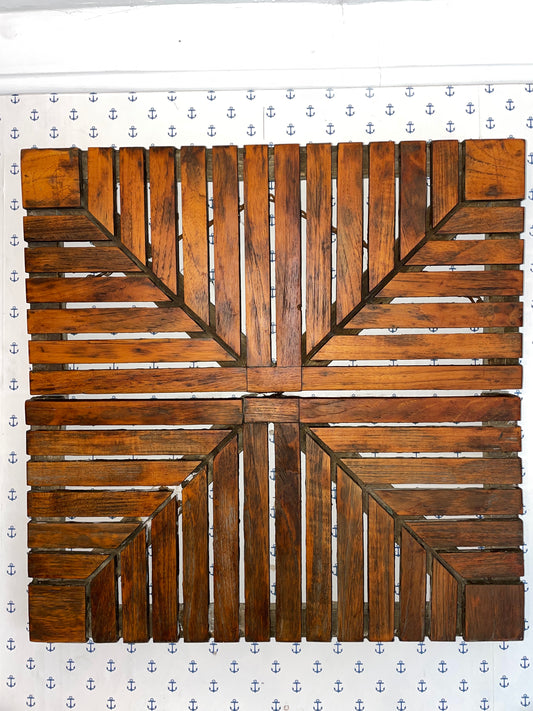 One Of A Kind Teak Artwork