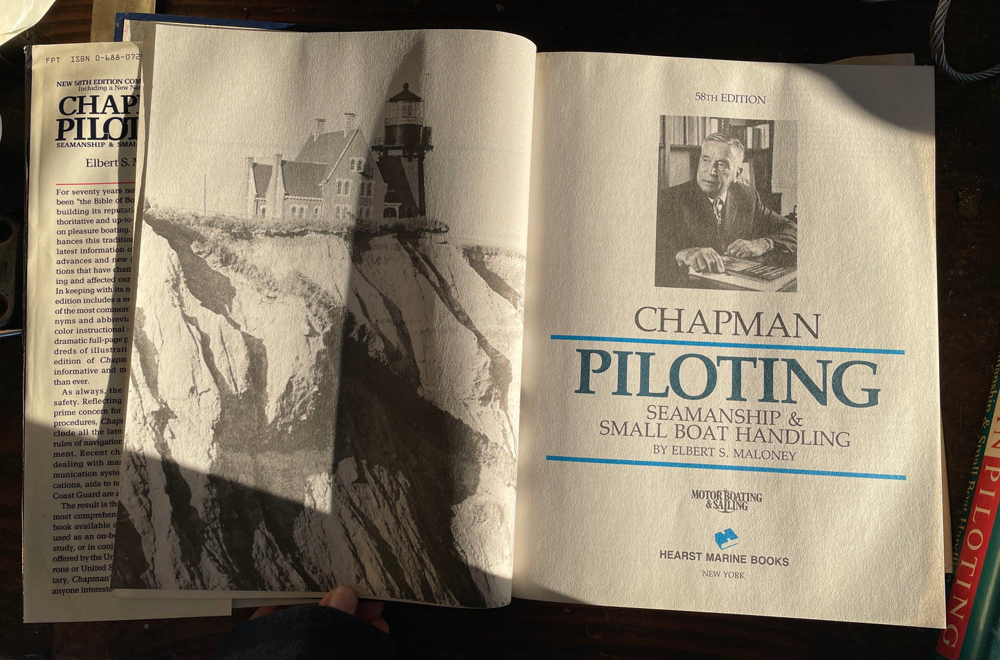 58th Edition Chapman Piloting Seaman Ship And Small Boat Handling BY Elbert S. Maloney