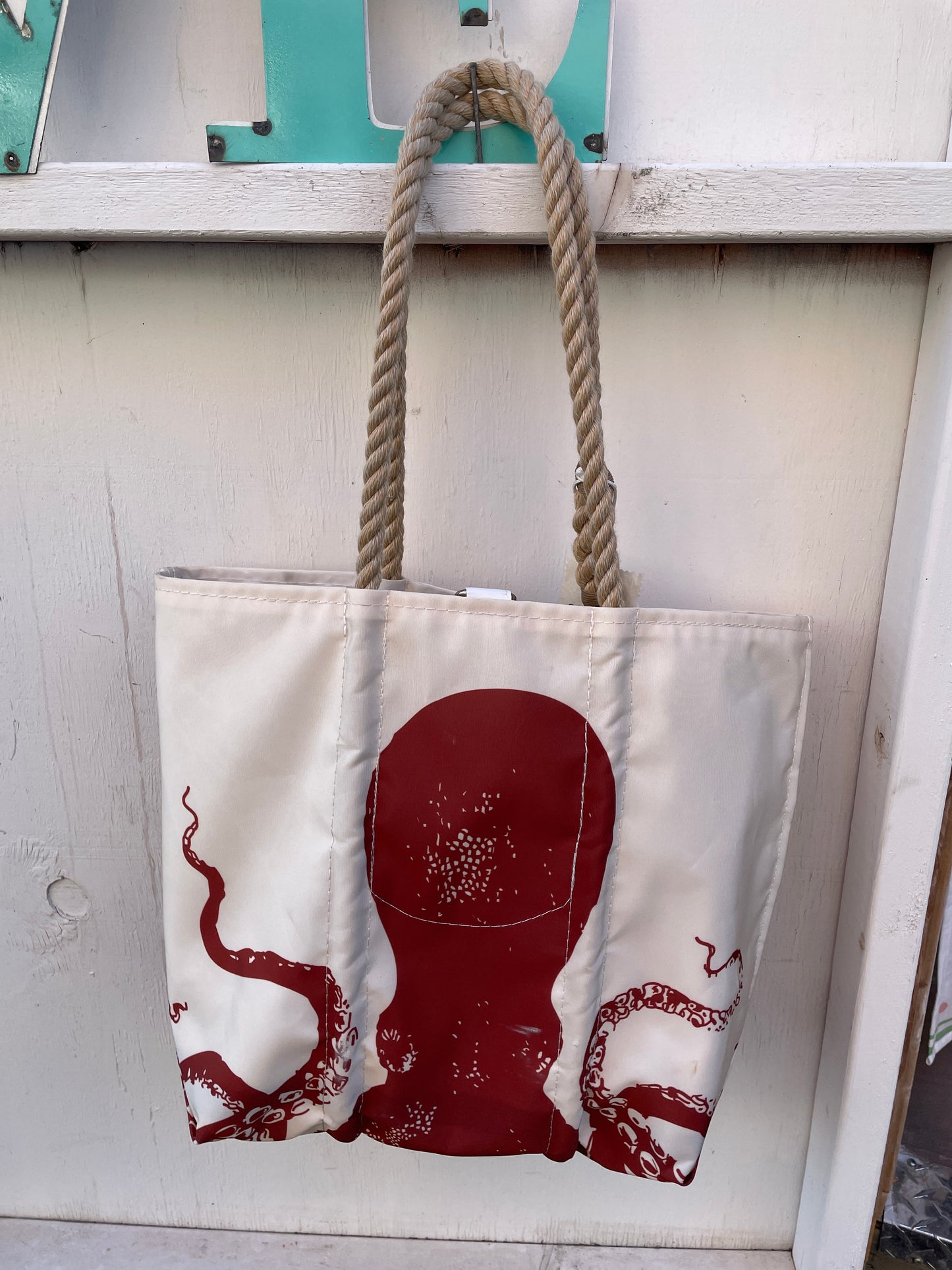 Sea Bags Maine Rustic Octopus Medium Tote