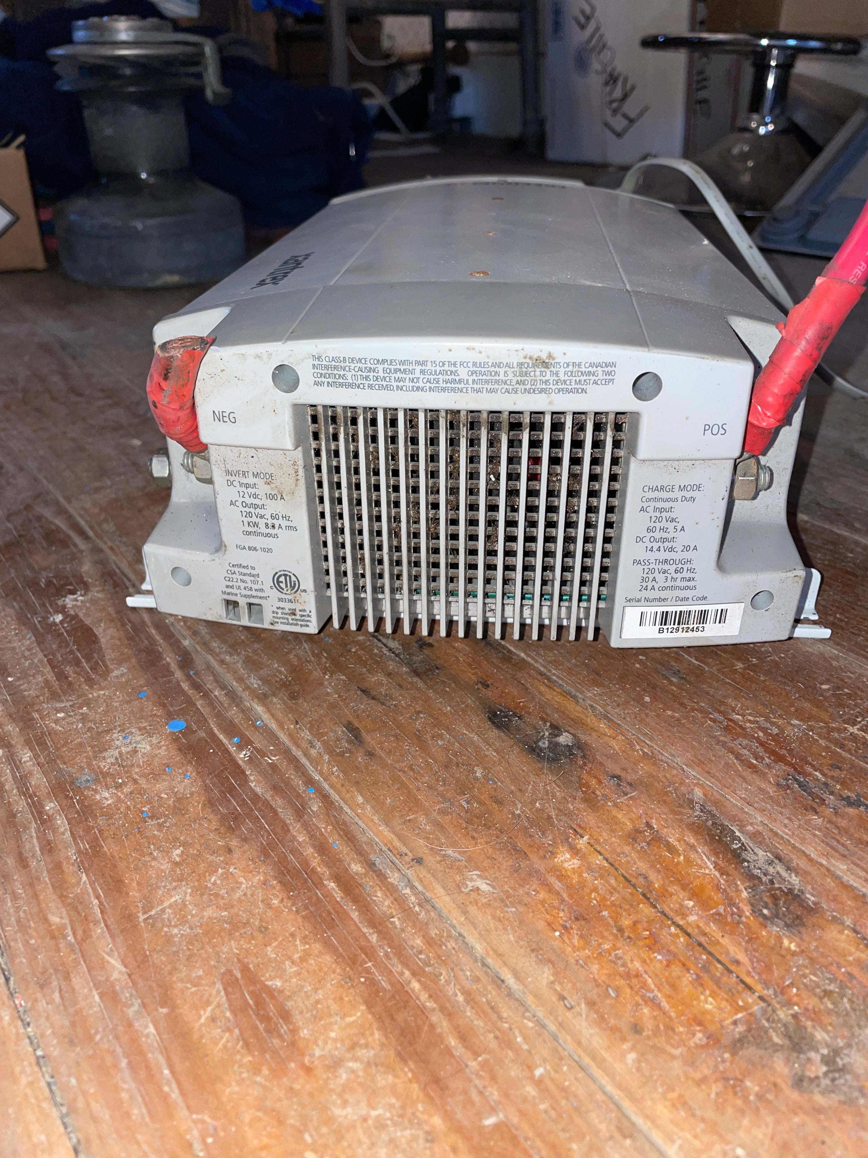 Xantrex Freedom HF 1000 Inverter/Charger Sailboat Parts