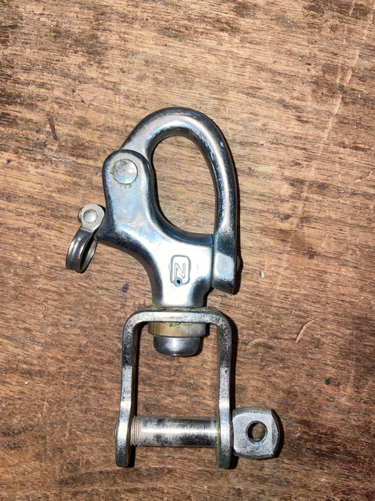Nicro Marine Forked Swivel Bail Shackle -7/8”