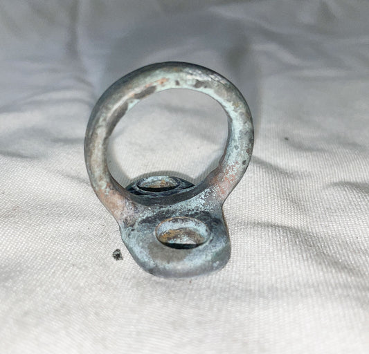 Vintage Bronze Mast Ring 1 3/8" ring