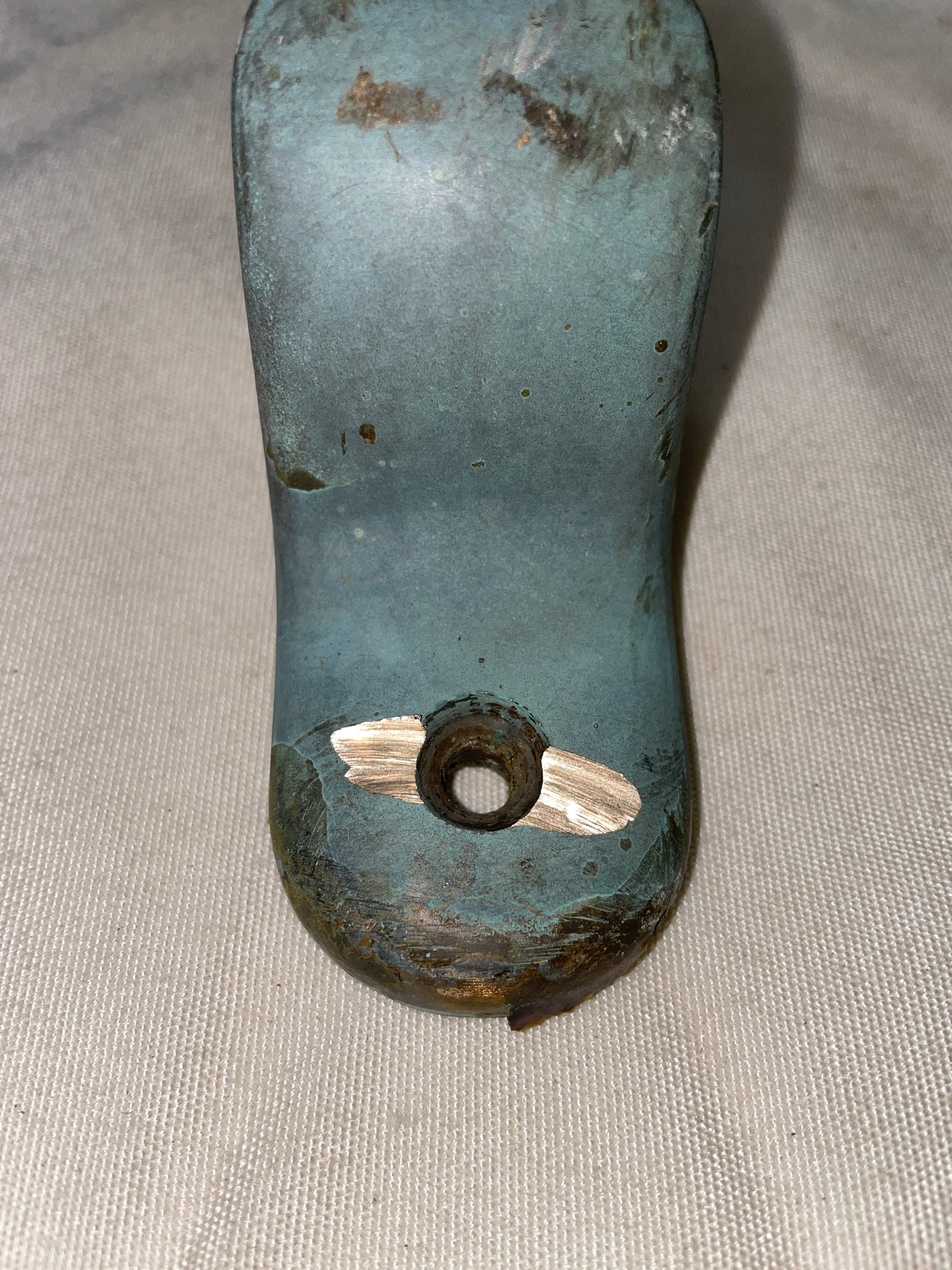 Solid Bronze 8" Chock Cleat
