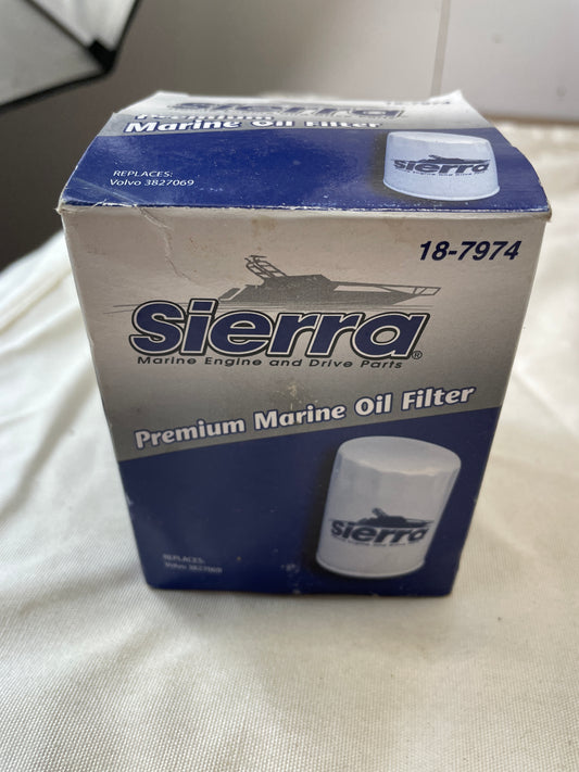 Sierra Premium Marine Oil Filter Model #18-7974