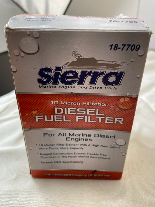 Sierra Diesel Marine Fuel Filter Model #18-7709